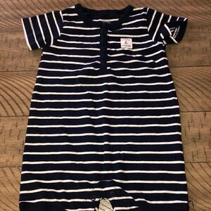 Captain 👩‍✈️ 👩‍✈️ Adorable! Carters Onesie Snap Bottom for Easy In and Out.